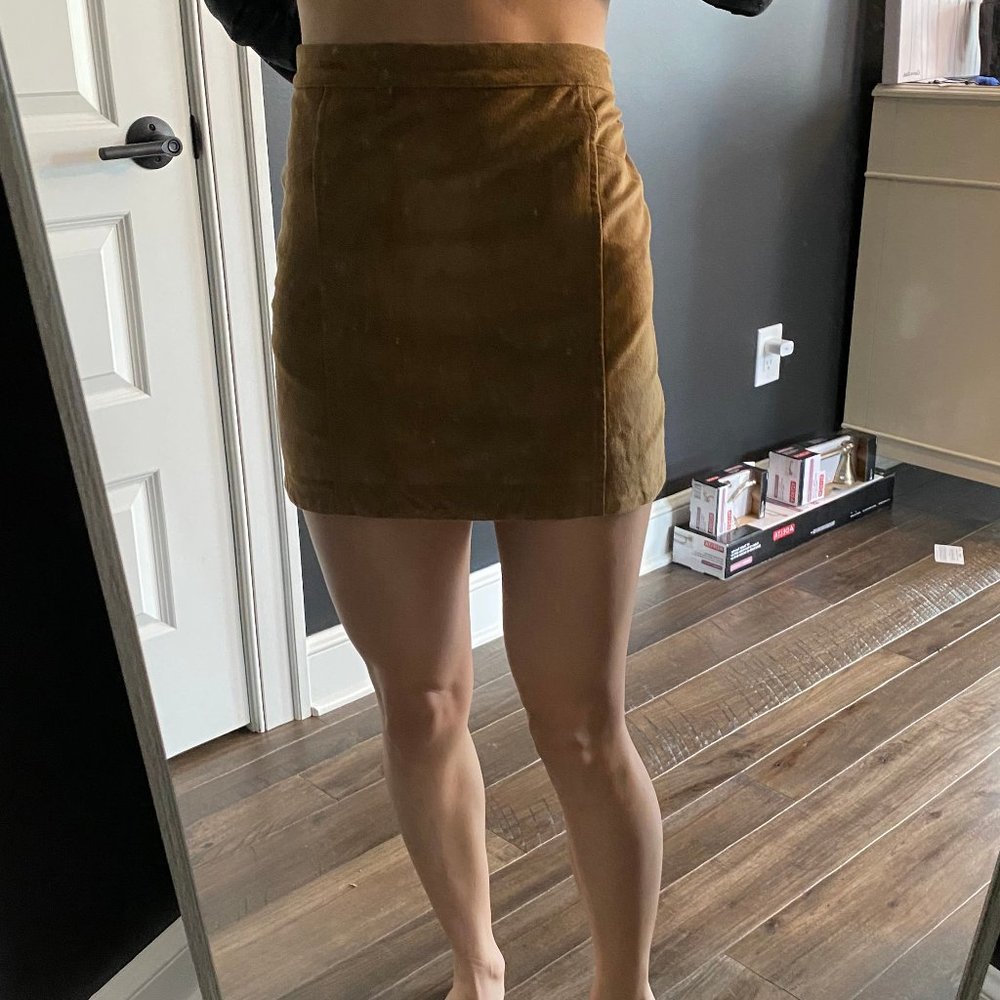 Abercrombie Women's Suede Skirt